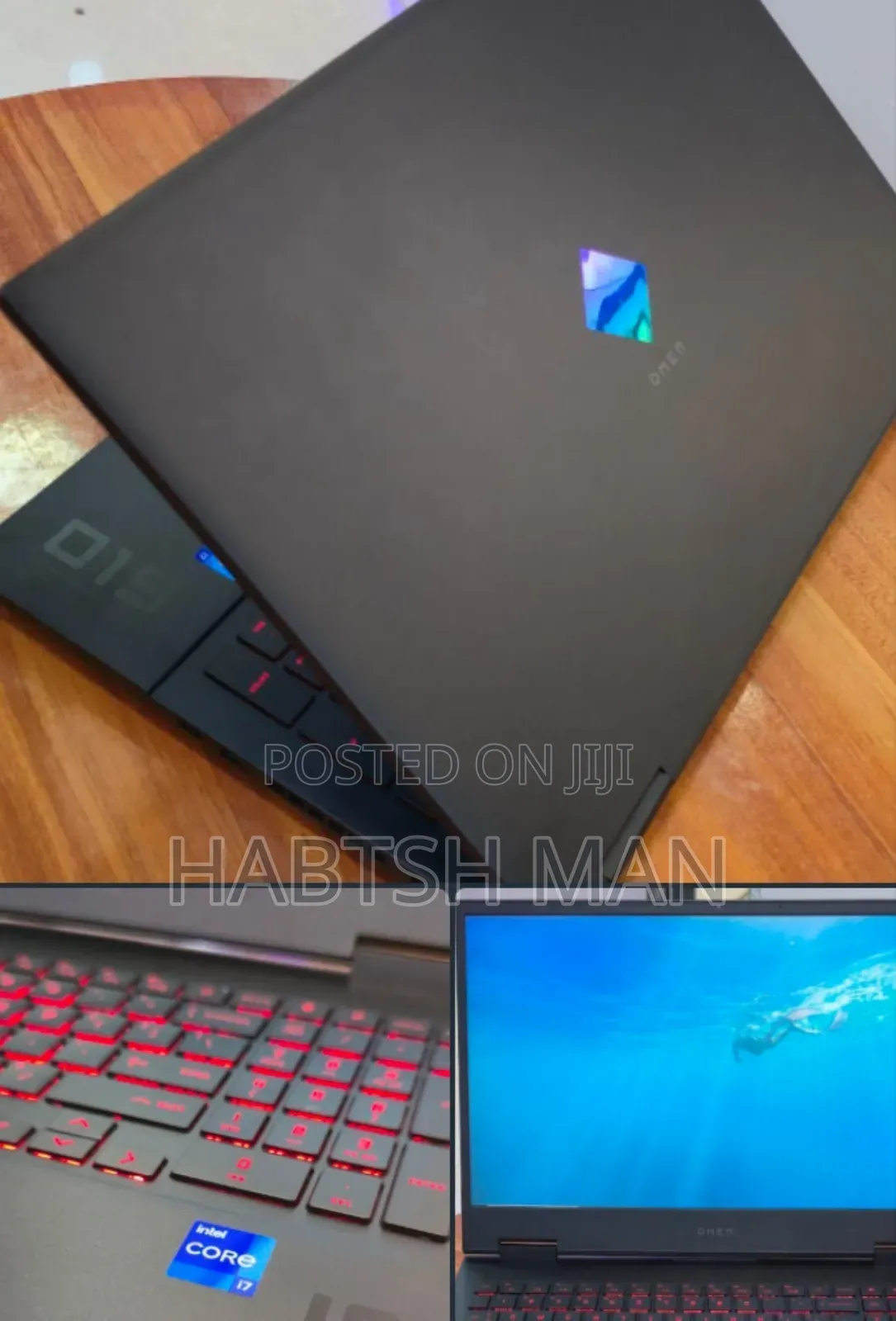 New Laptop HP Omen 15 16GB Intel Core I7 SSD 1T