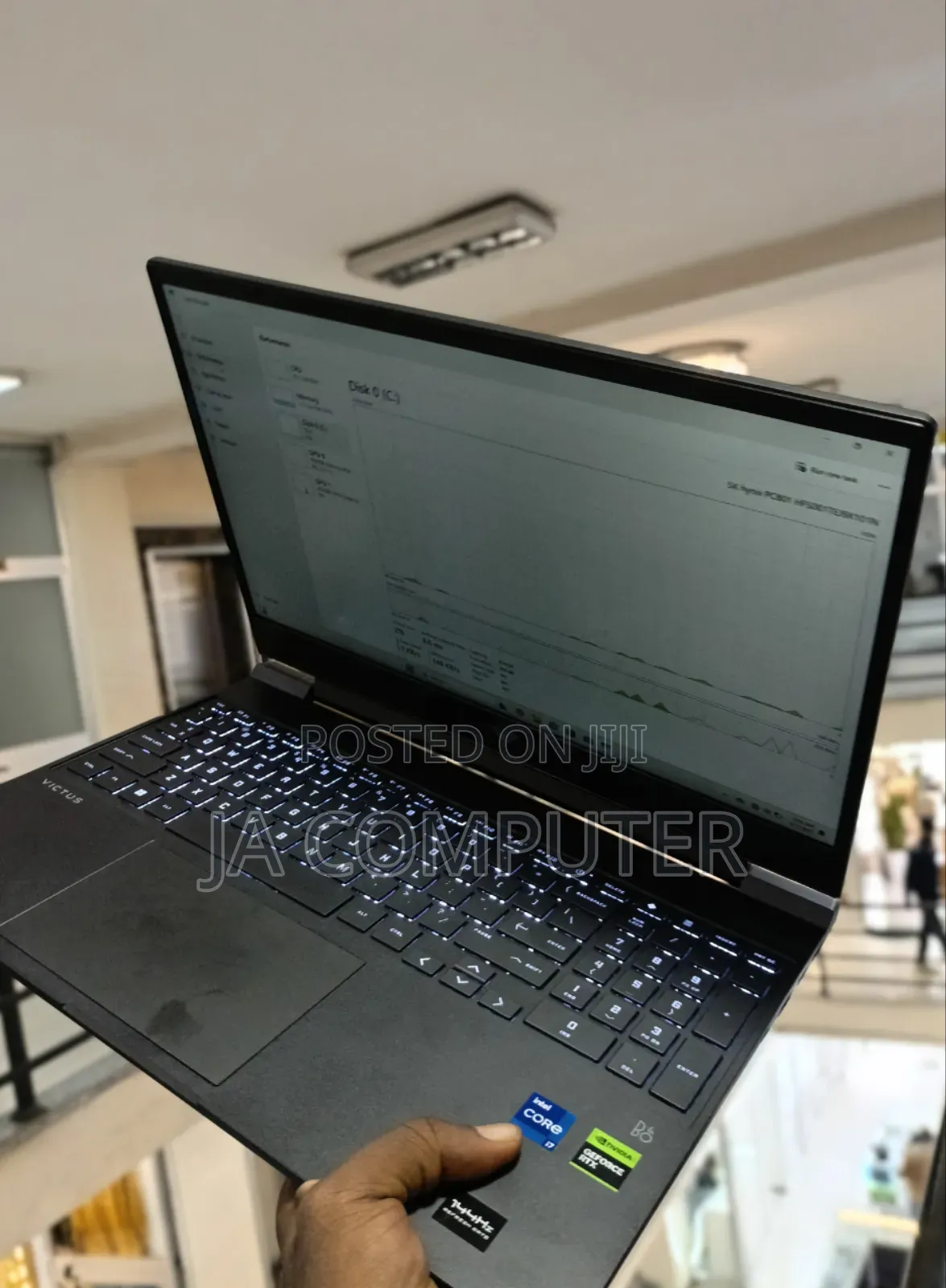 New Laptop HP Victus 16 16GB Intel Core I7 SSD 1T