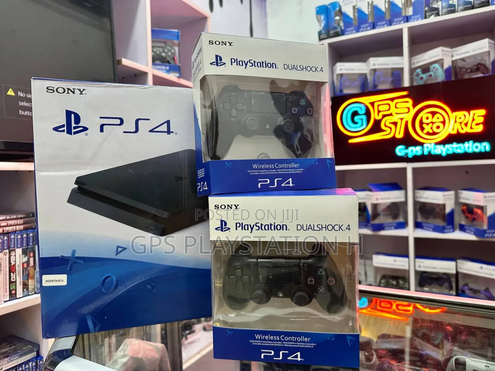 Playstation 4 Slim አዲስ ያልተከፈተ