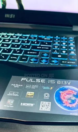 New Laptop MSI GF63 16GB Intel Core I7 SSD 1T