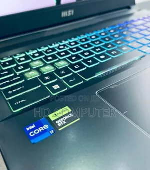 New Laptop MSI GF63 16GB Intel Core I7 SSD 1T