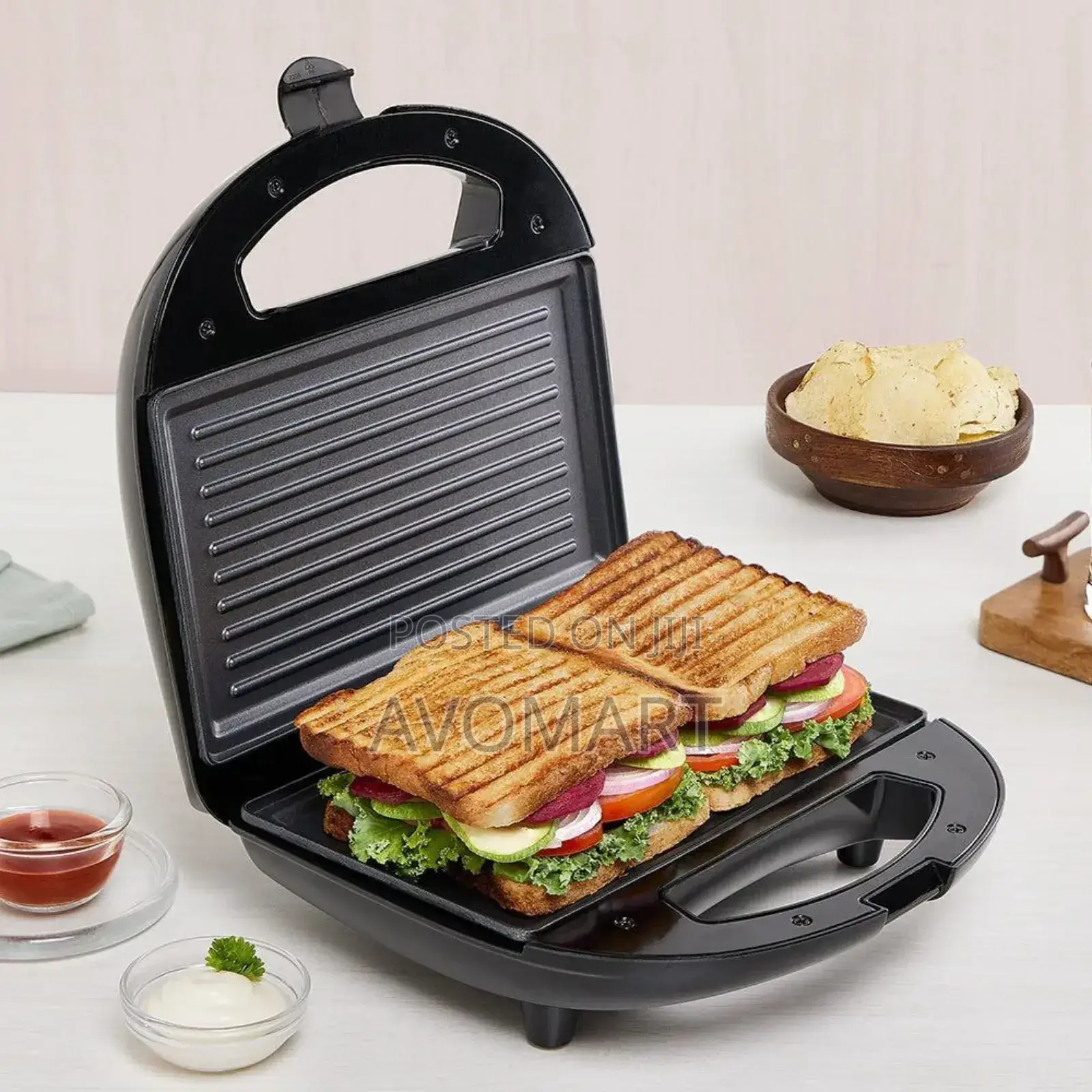 Howans Sandwich Maker Grill/Bread
