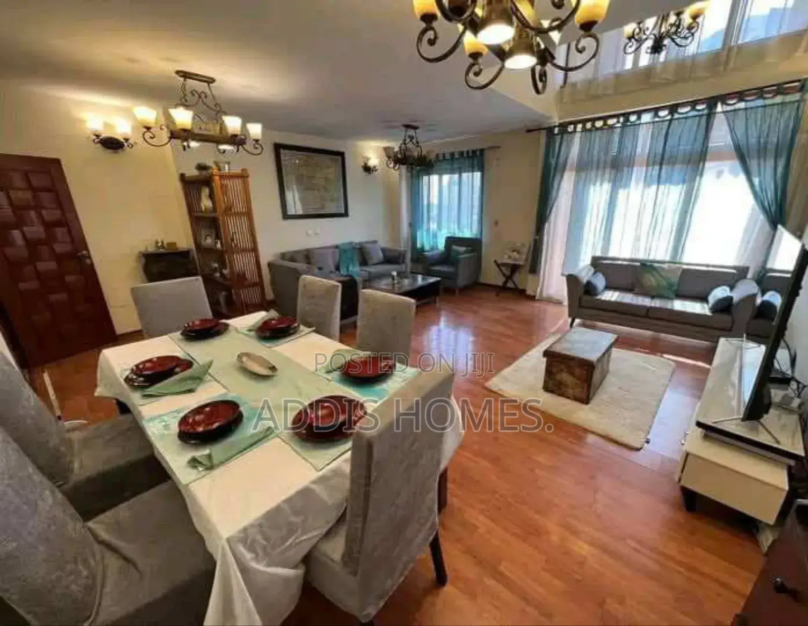Furnished 4bdrm Apartment in Bole for sale