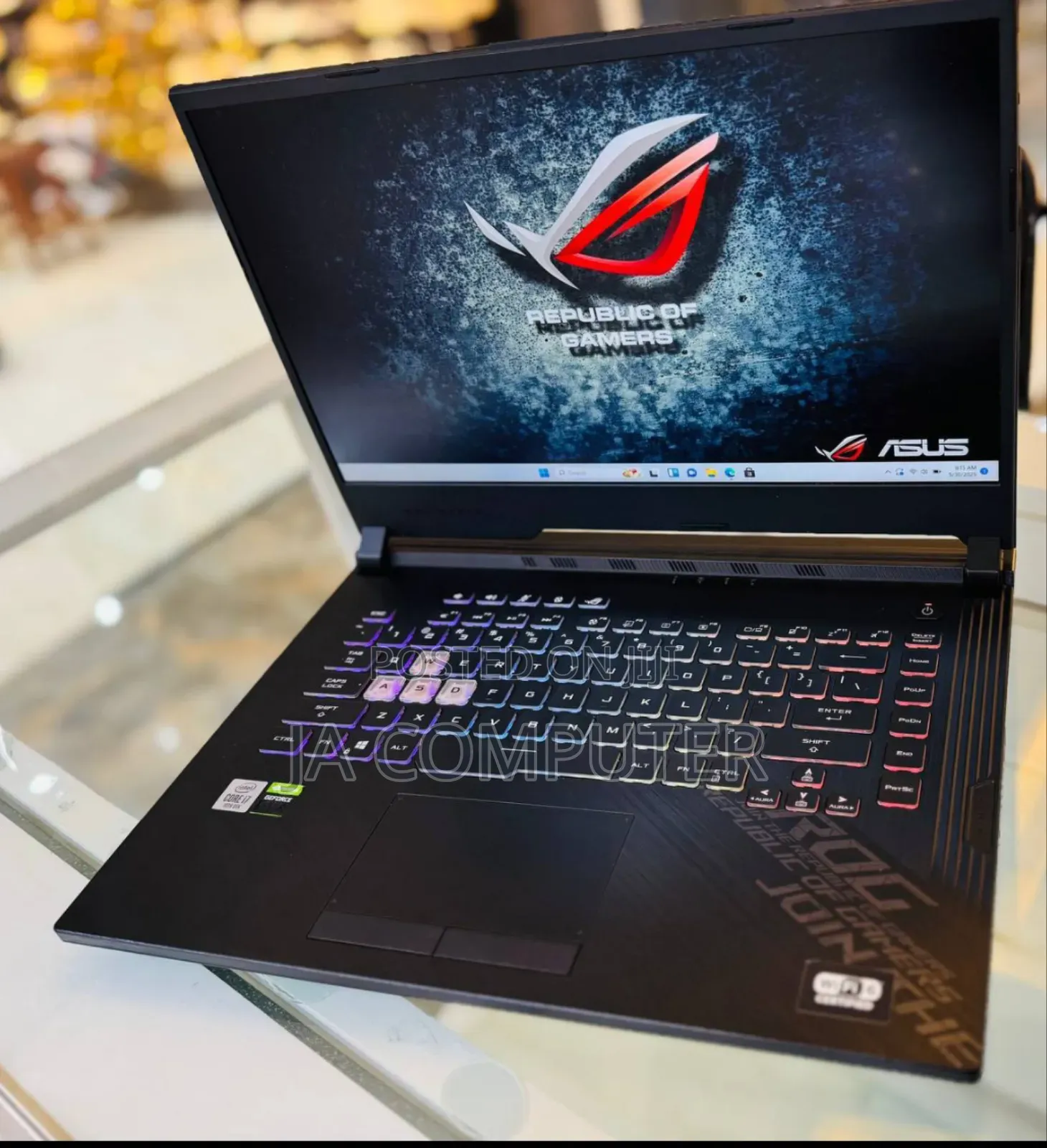 New Laptop Asus ROG Strix G15 16GB Intel Core I7 SSD 512GB