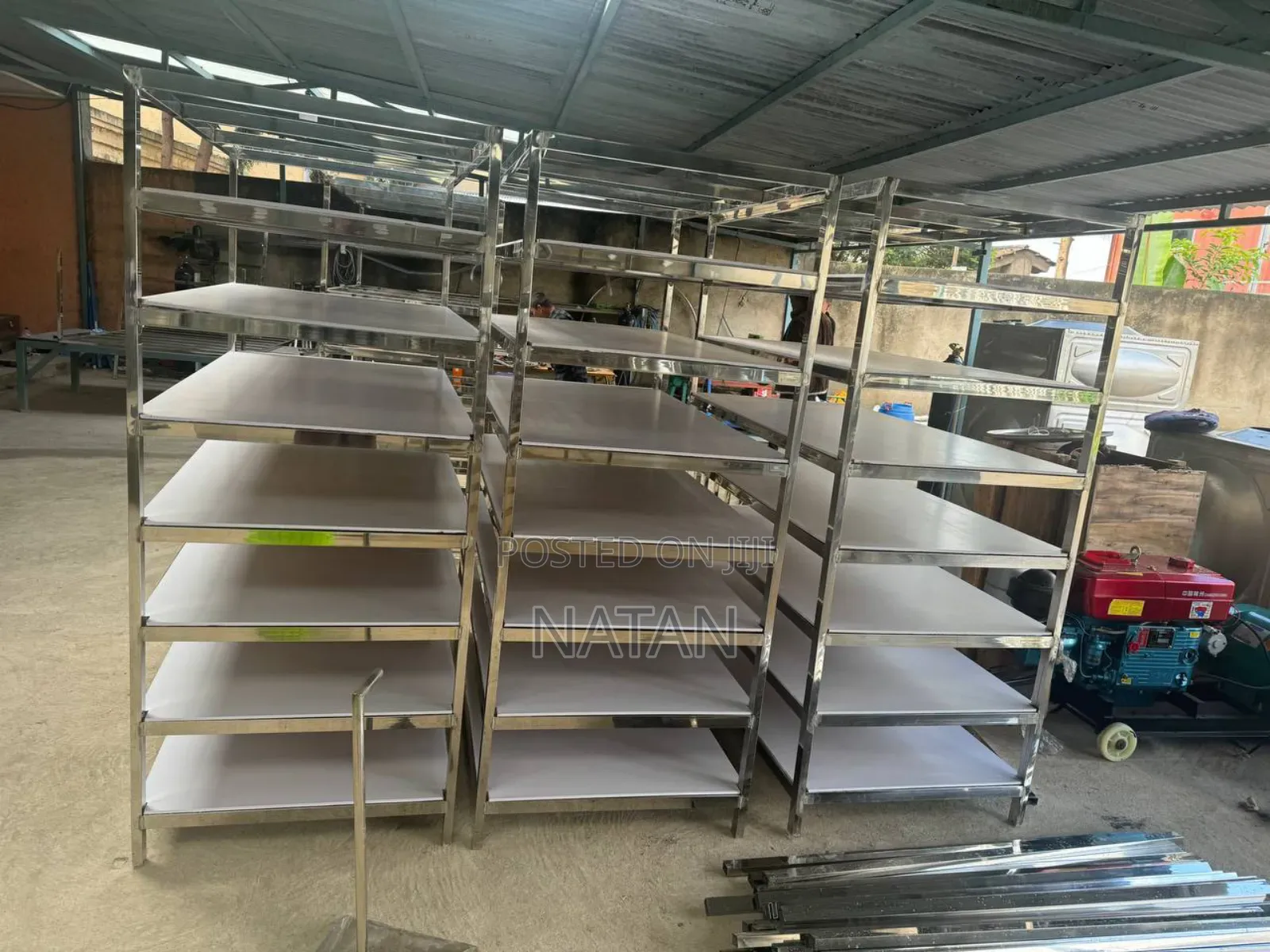 Stainless Steel Shelving
