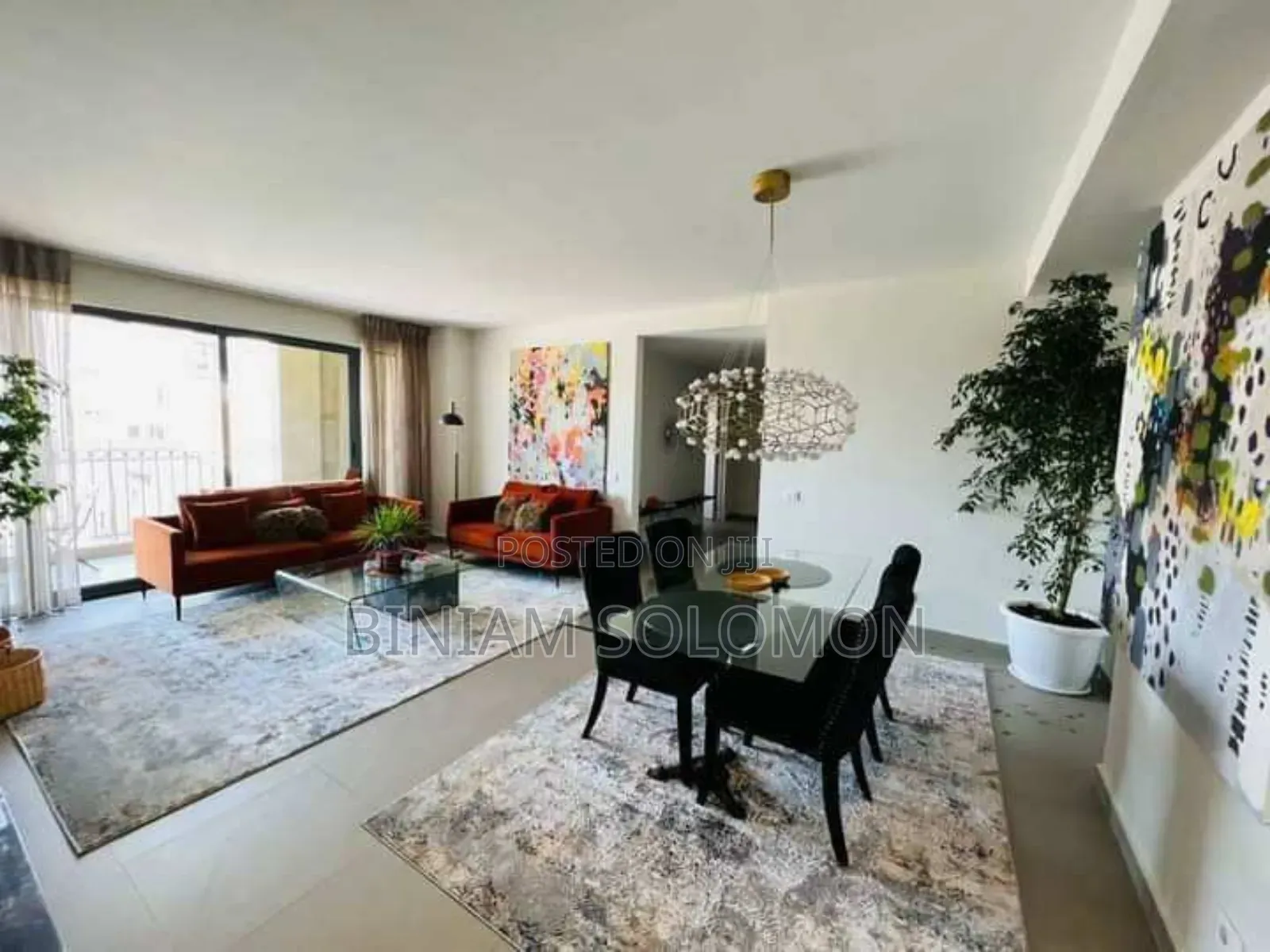 Furnished 3bdrm Apartment in Bole for sale