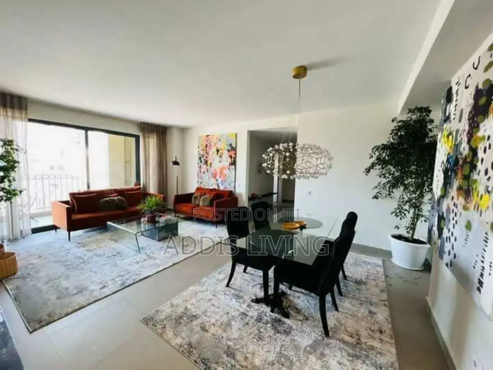 Furnished 3bdrm Apartment in Bole for sale