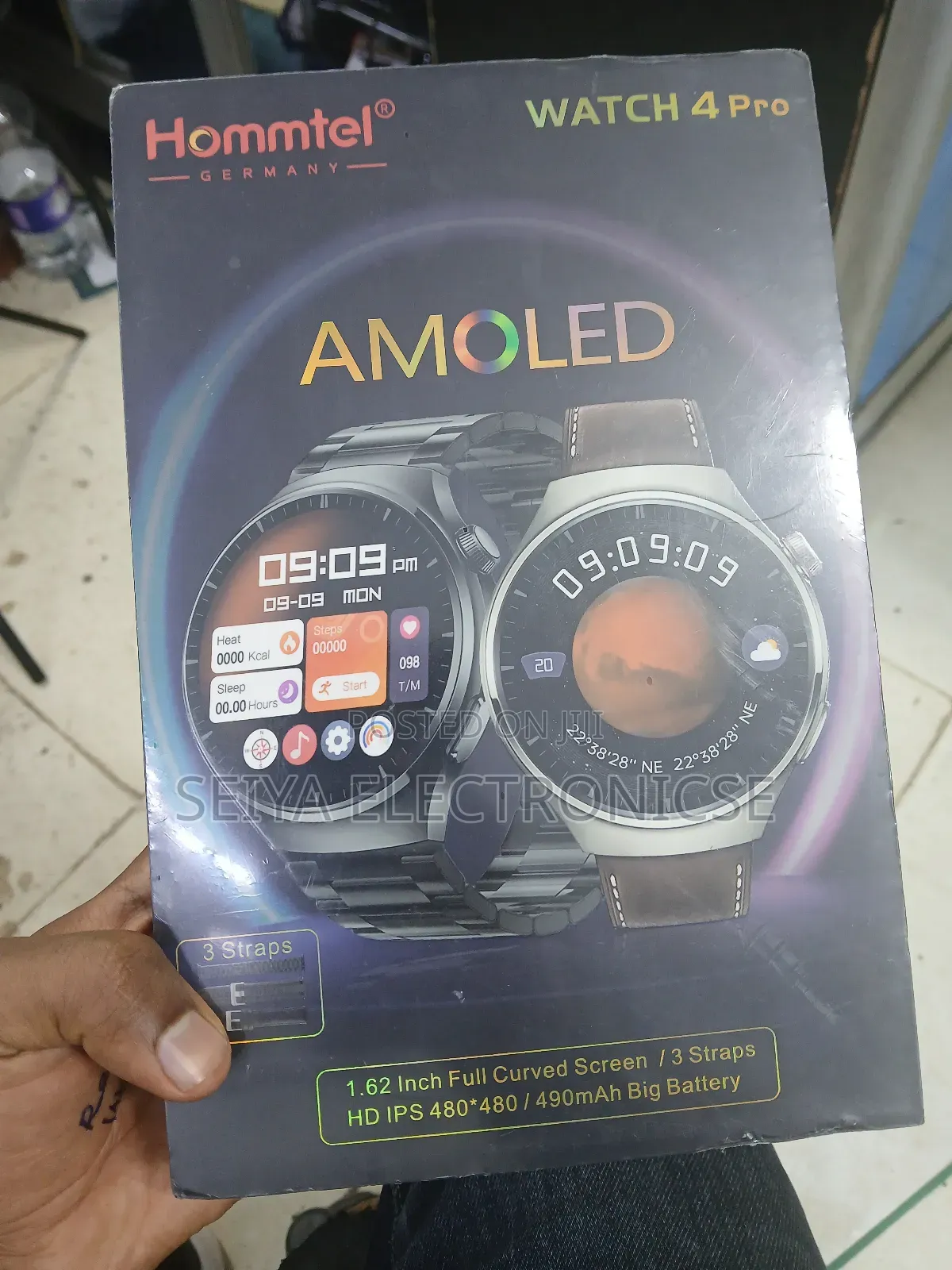 Amoled Smartwatch