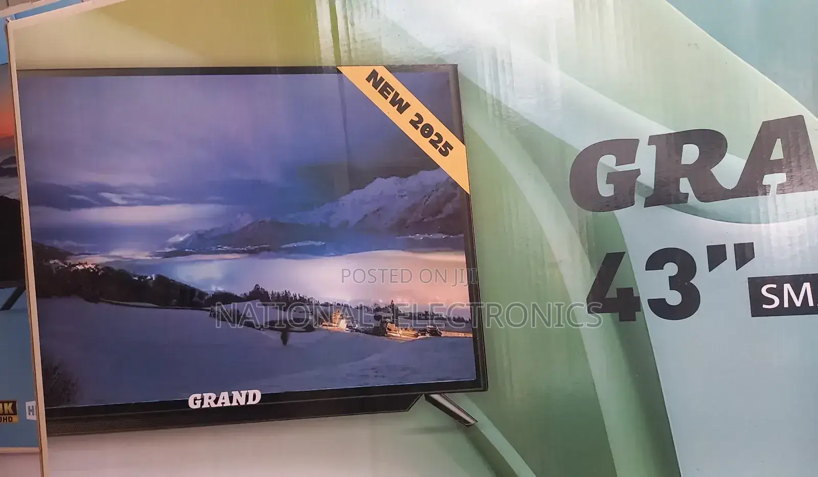 Grand 43 Inch Smart Uhd Android Nwe 2025 Tv