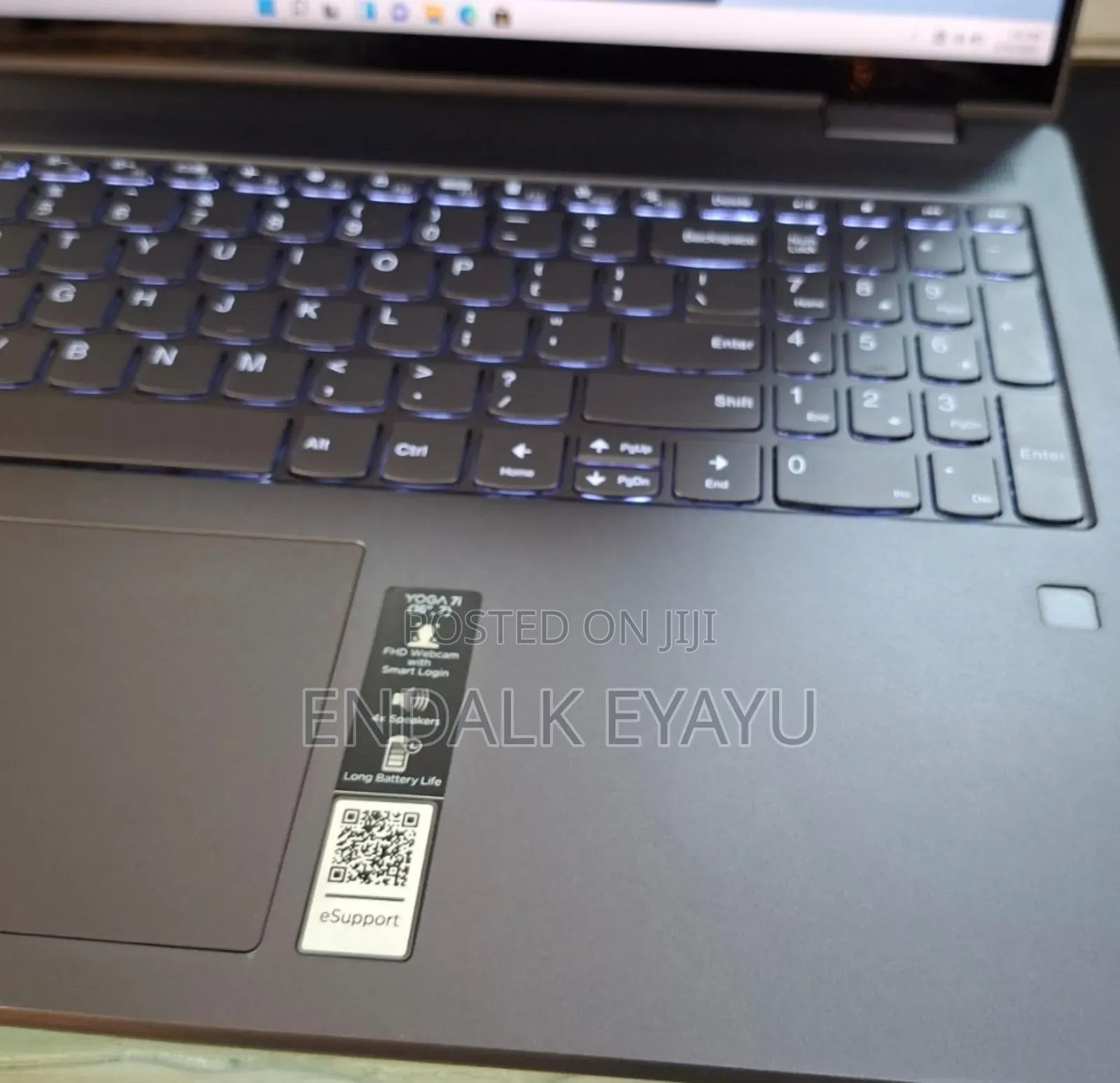 New Laptop Lenovo Yoga 7i 16GB Intel Core I7 SSD 1T