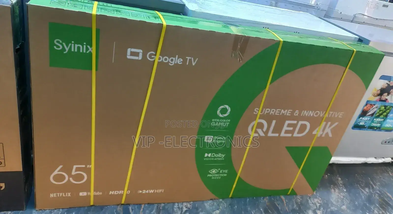 Syinix 65 Inch Smart Uhd Qled Nwe 2025 Tv