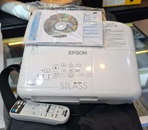 Photo - Brand New Epson Projector With Bag , Remote Model N