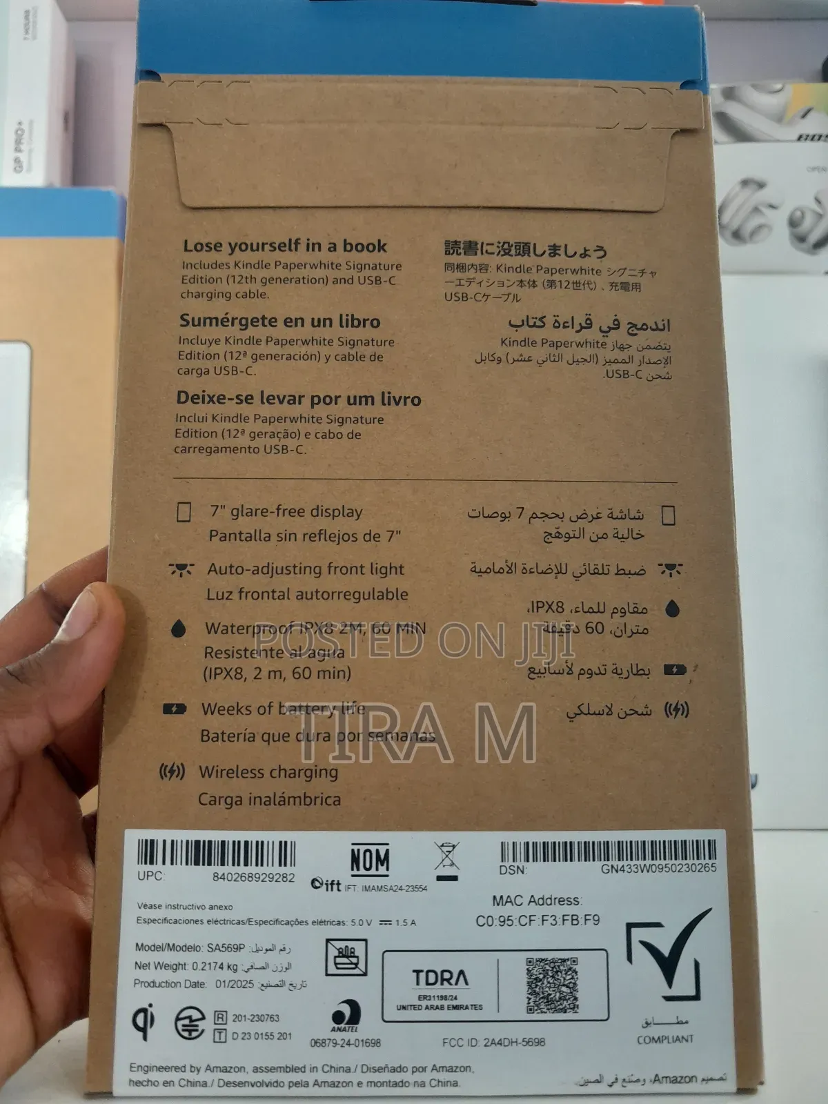 New Amazon Kindle Paperwhite 32 GB White