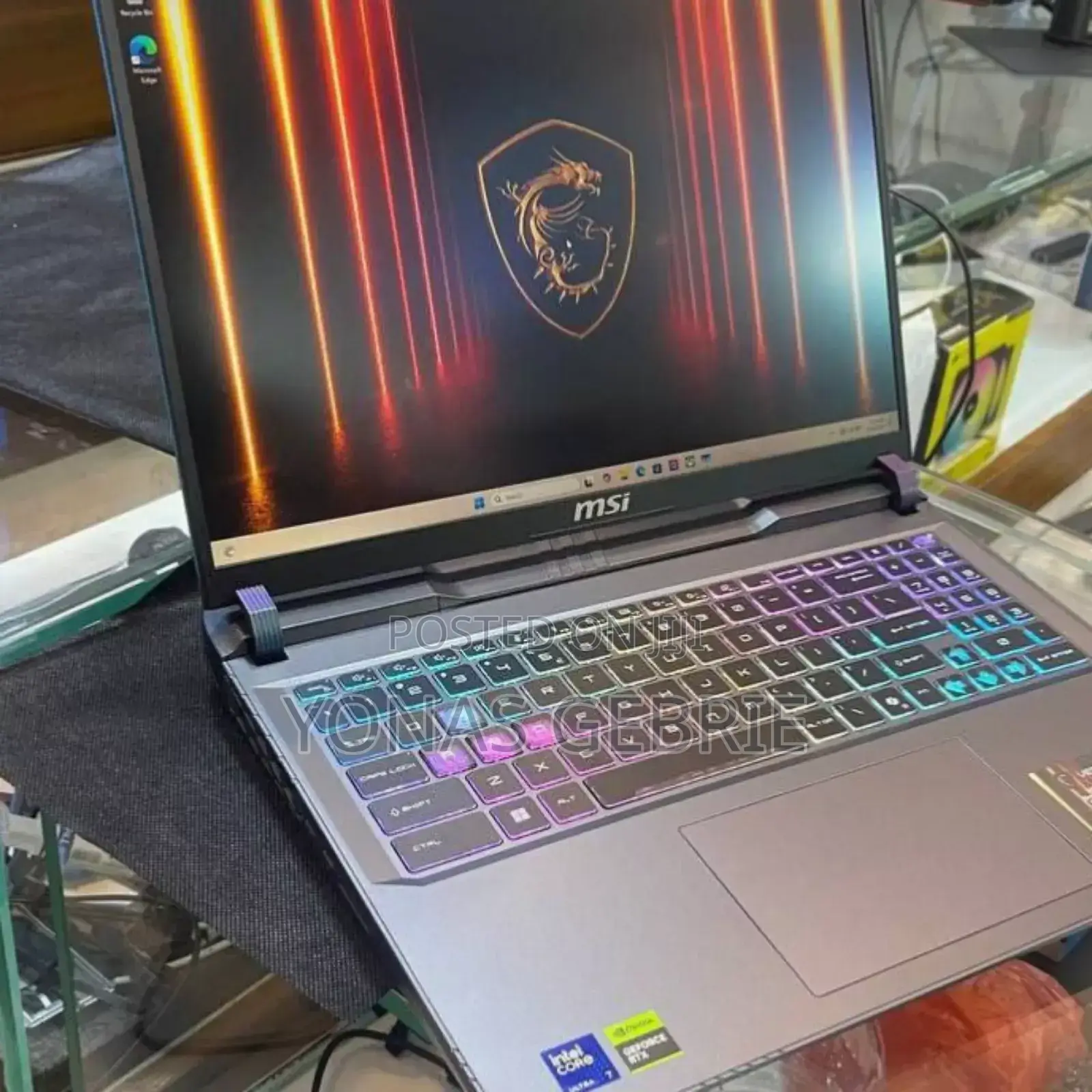 New Laptop MSI Vector GP66HX 12UGS 16GB Intel Core Ultra 7 SSD 1T