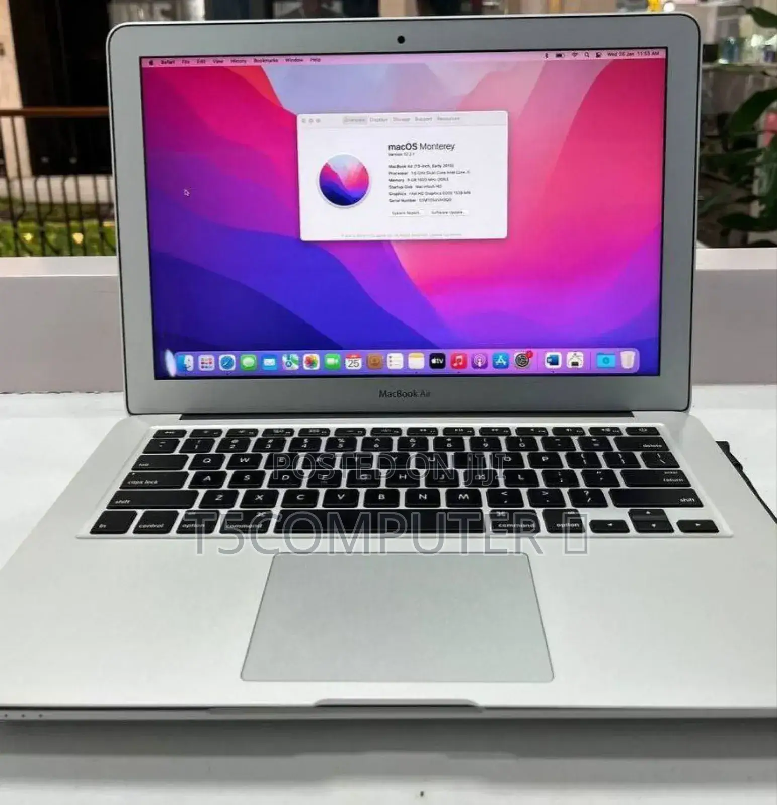 New Laptop Apple MacBook Air 2017 8GB Intel Core I7 SSD 256GB