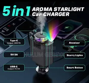 5 in 1 Multifunction Car Charger