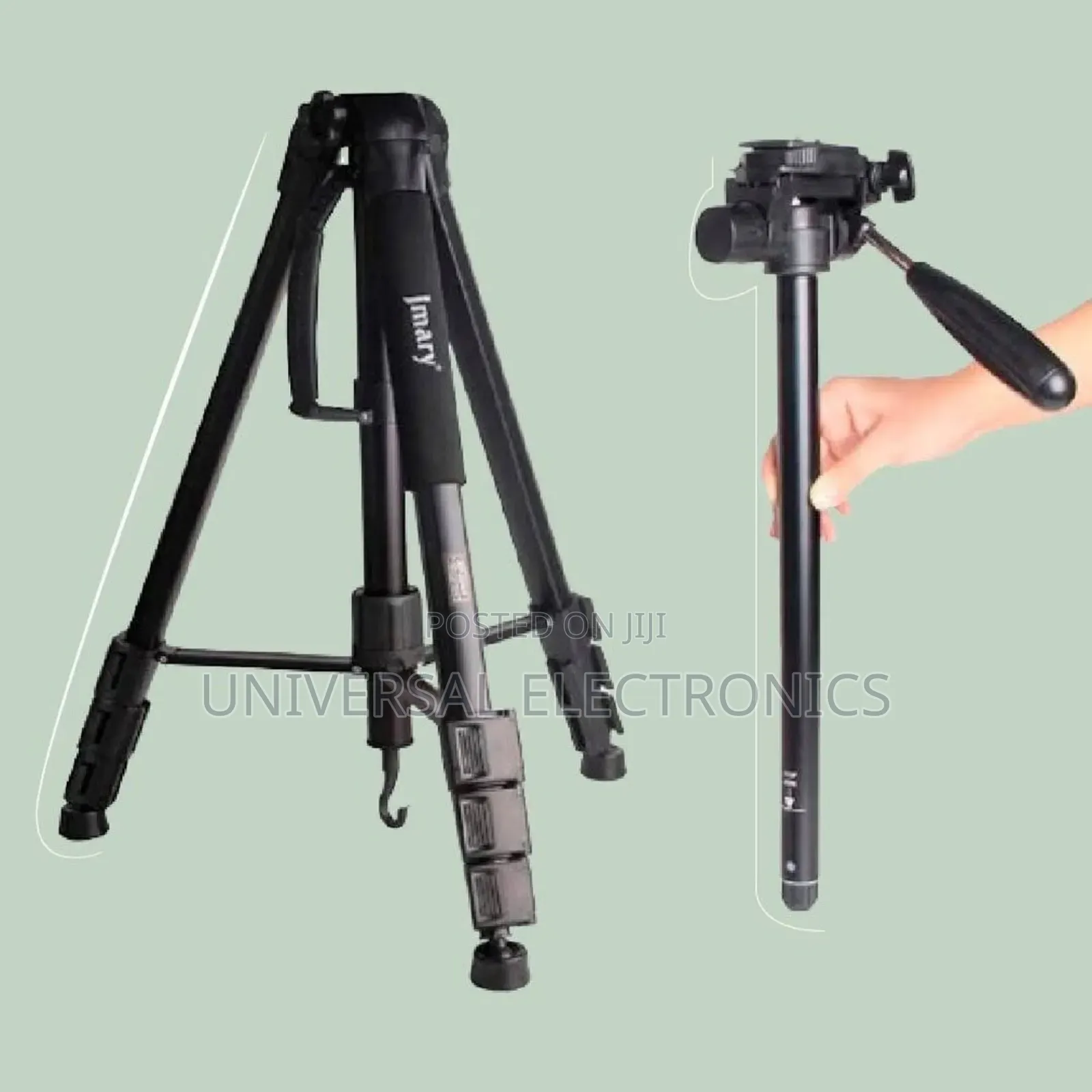 Detachable Leg for Monopod Mode at 165 Height!(Order Now)