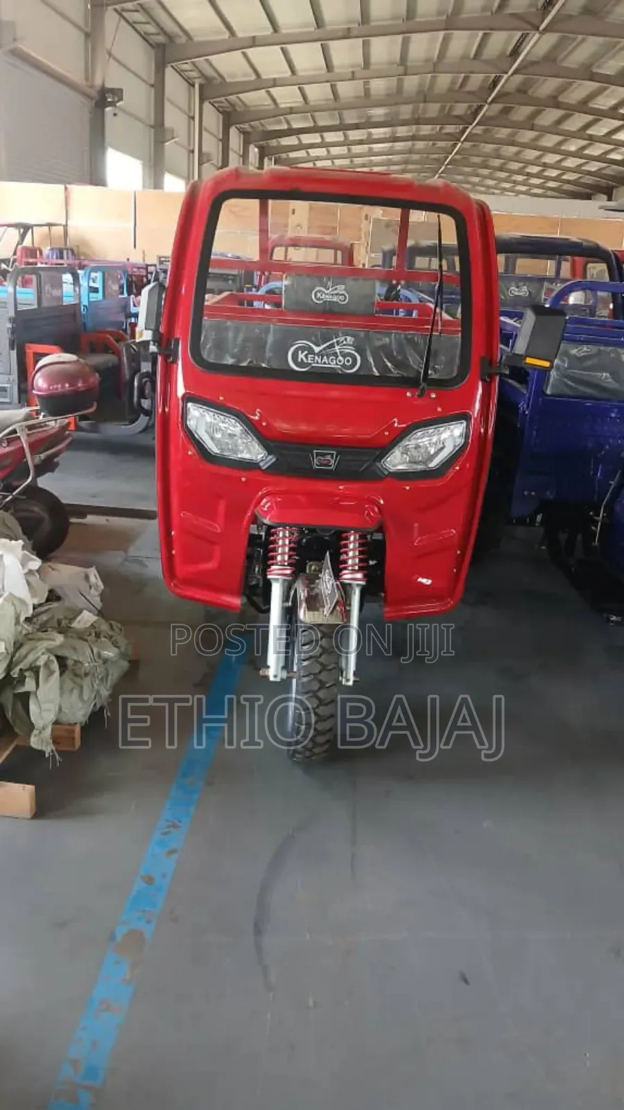 New Bajaj 2024 Red