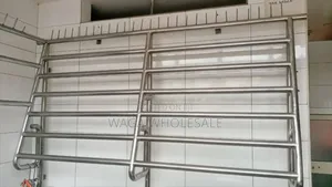 የስጋ መስቀያ Stainless Steel Butcher's Hook Rail