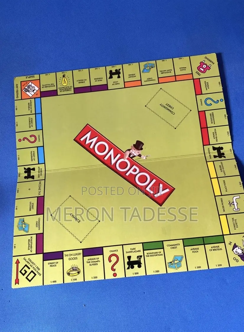 Monopoly+ Snakes Ladder Game - 2games in 1 ሞኖፓሊ + ስኔክ