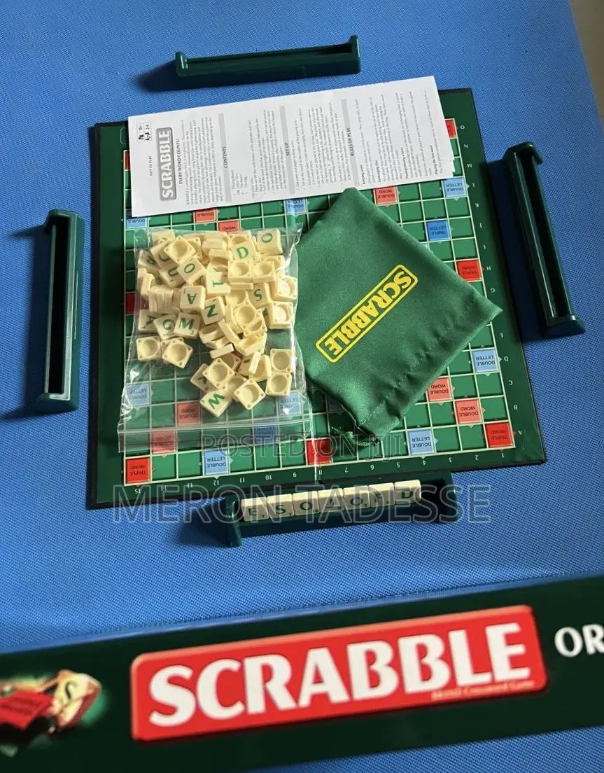 Scrabble | Family , Office Game | እግሊዘኛቹን አሻሽሉ