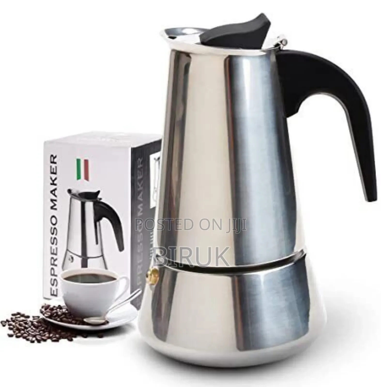  Stainless Steel Espresso Maker
