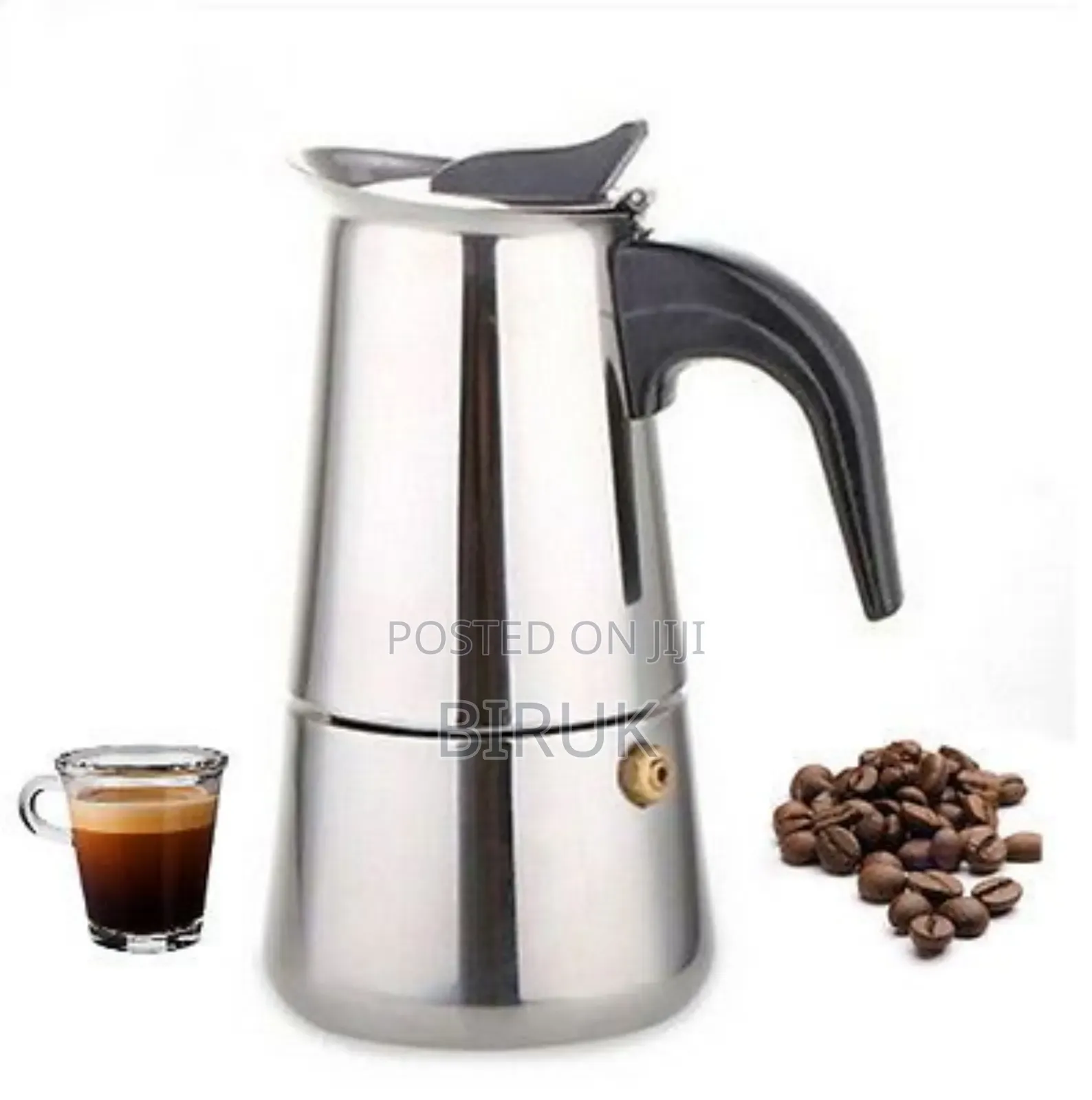  Stainless Steel Espresso Maker