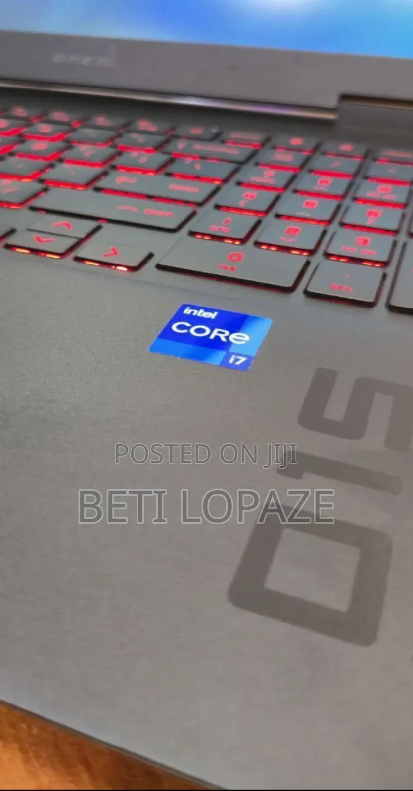 New Laptop HP Omen 15 16GB Intel Core I7 SSD 1T