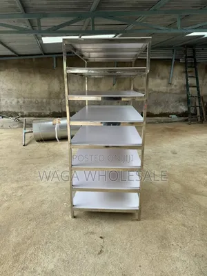 Photo - Stainless Steel Shelving