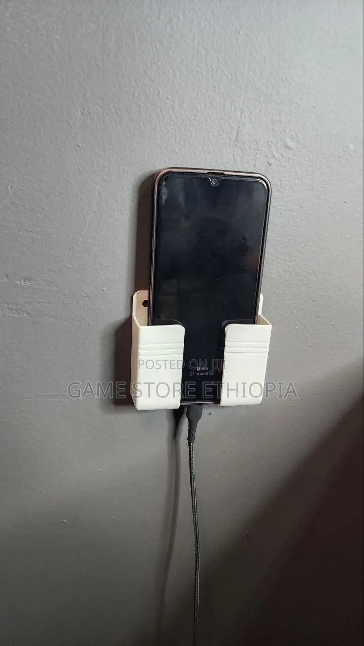 Mobile Charging Rack (Wall Mounting) ተለጣፊ የስልክ ማስቀመጫ M