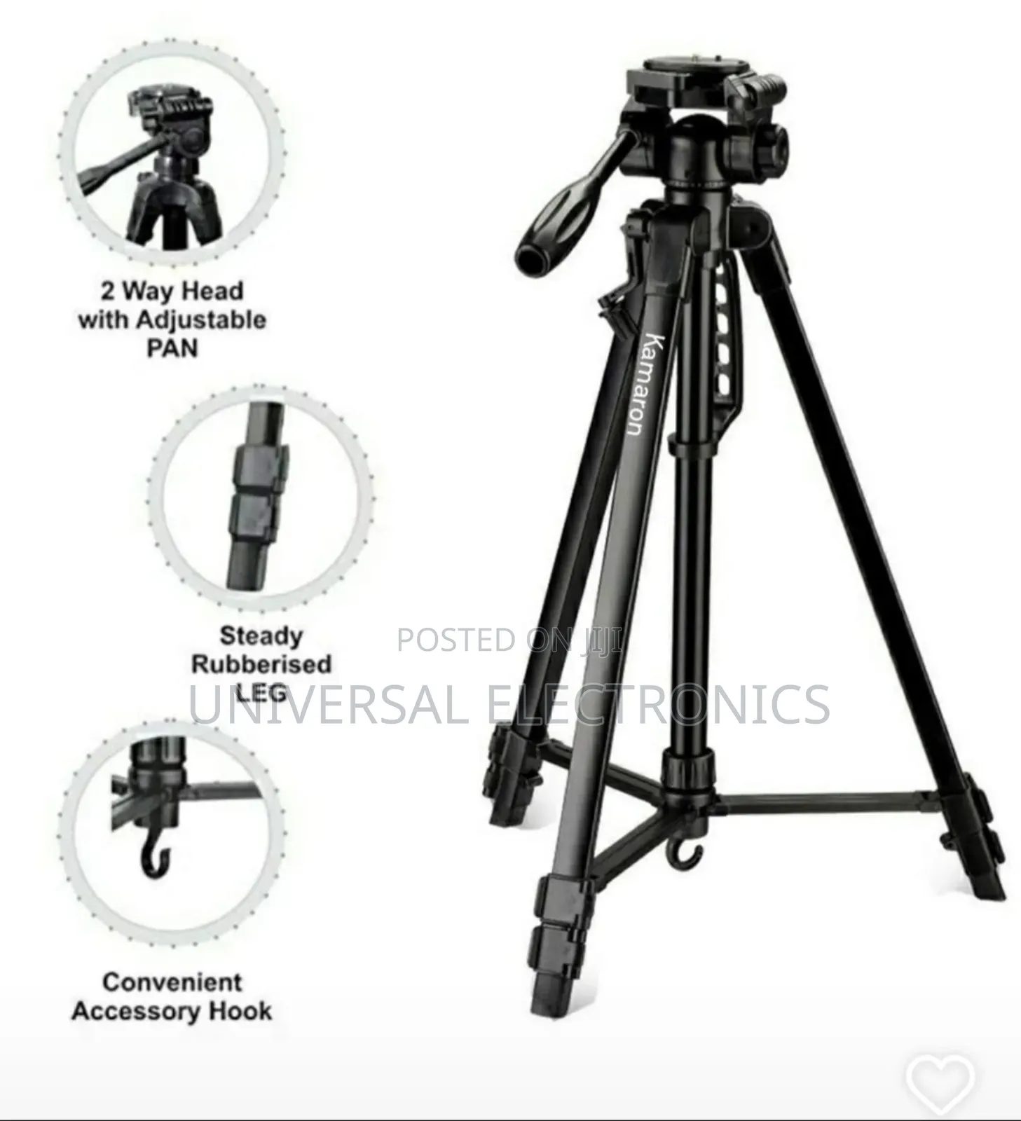 Jmary Brand Professional High Quality Tripod+Monopod(8 Kgs)