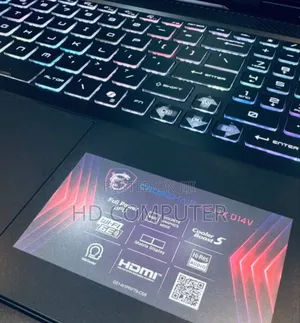 New Laptop MSI Crosshair 17 16GB Intel Core I7 SSD 1T