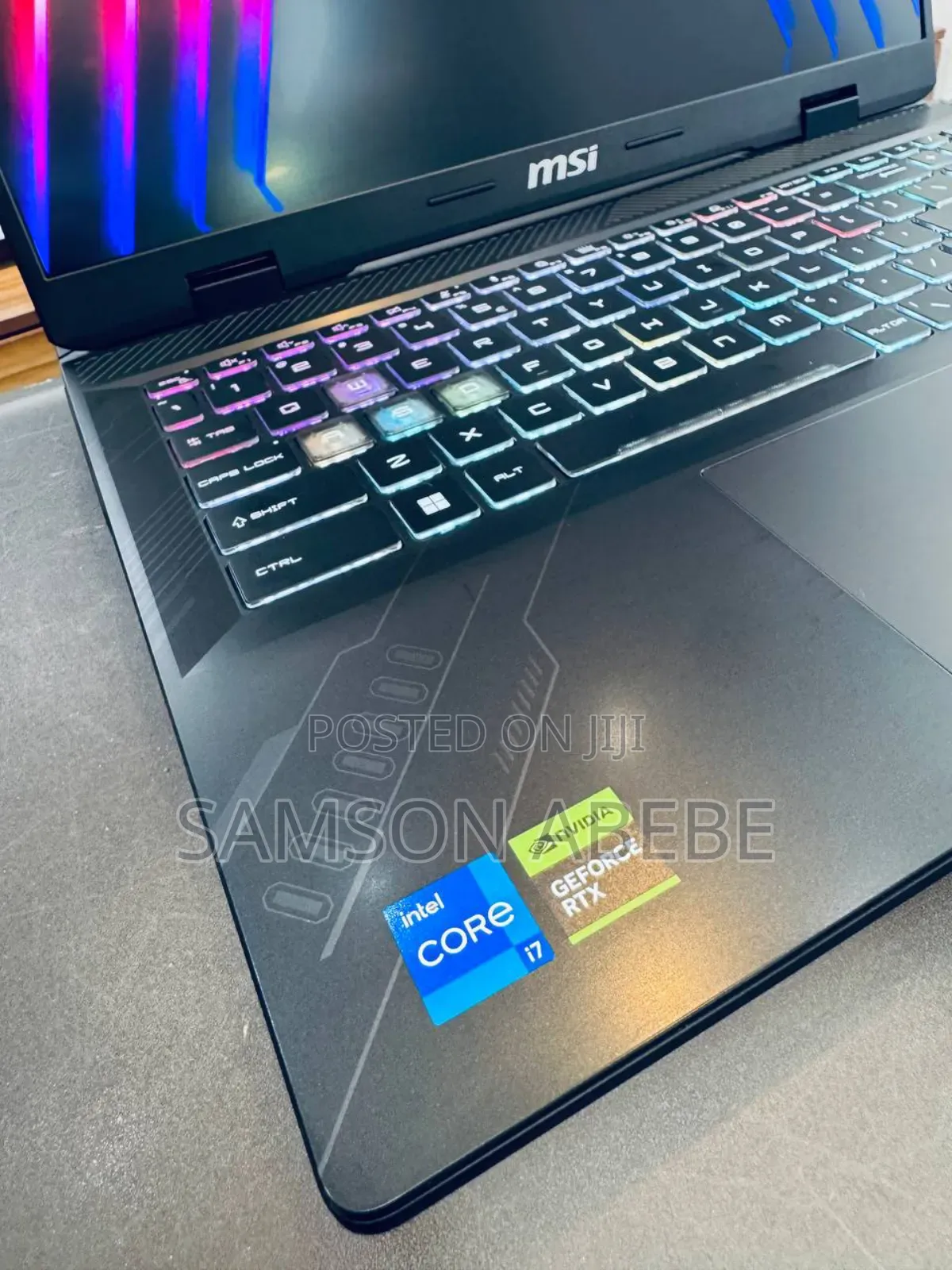 New Laptop MSI Crosshair 17 16GB Intel Core I7 SSD 1T