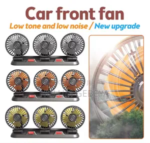 3 Head Electric Car Fan