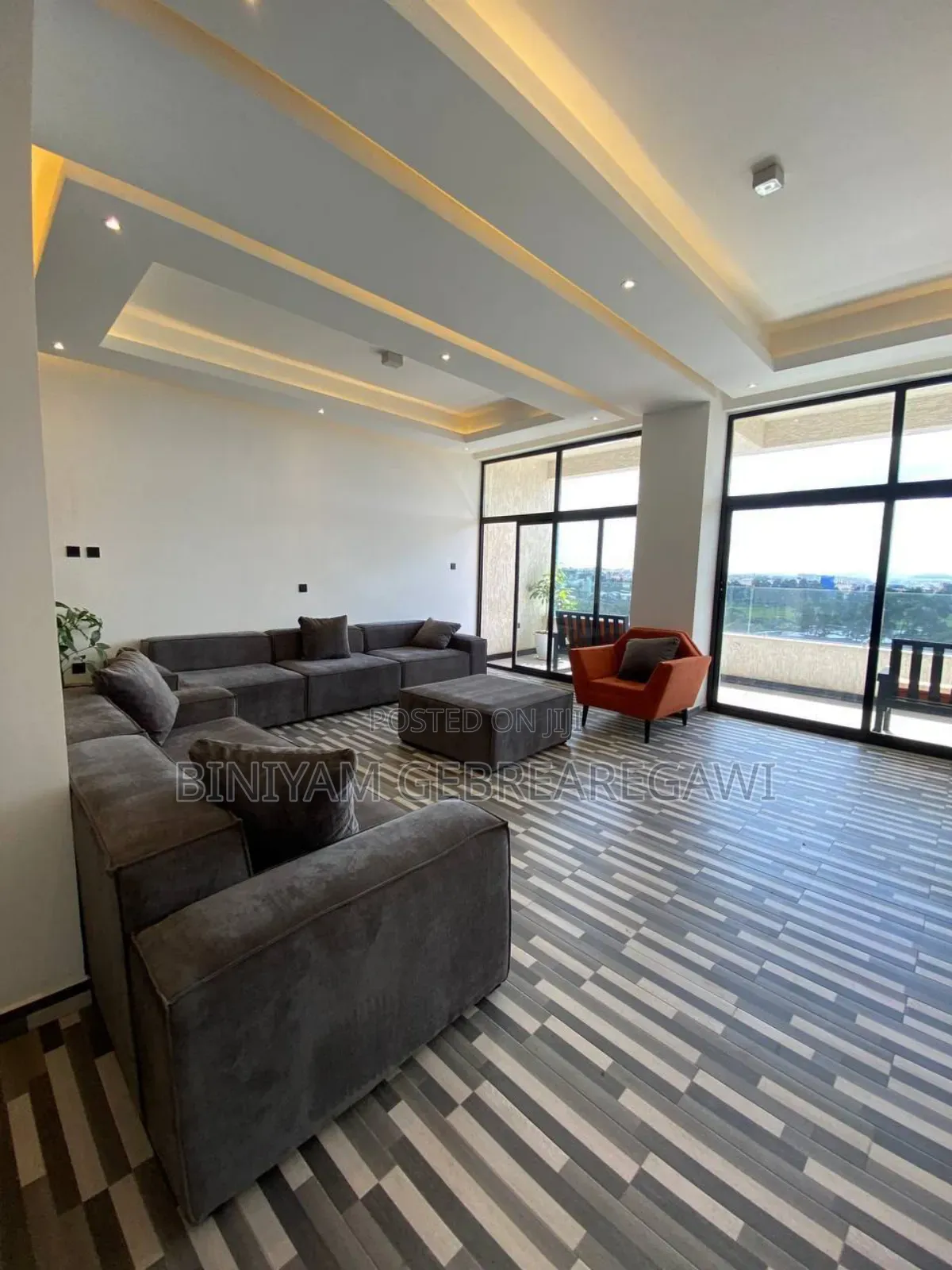 Furnished 5bdrm House in G+1, Yeka for rent