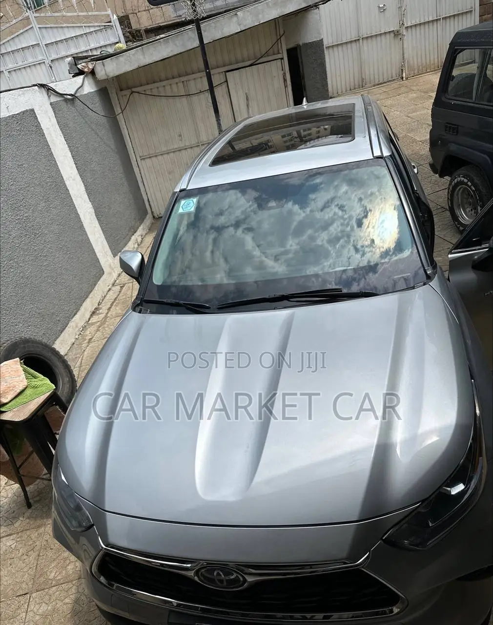 New Toyota Highlander Hybrid 2023 Silver