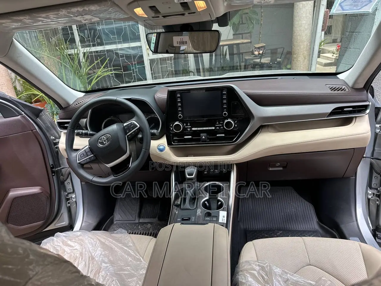 New Toyota Highlander Hybrid 2023 Silver