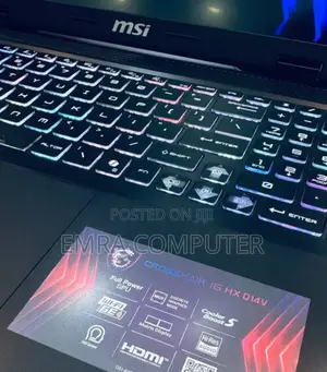 New Laptop MSI 16GB Intel Core I7 SSD 1T