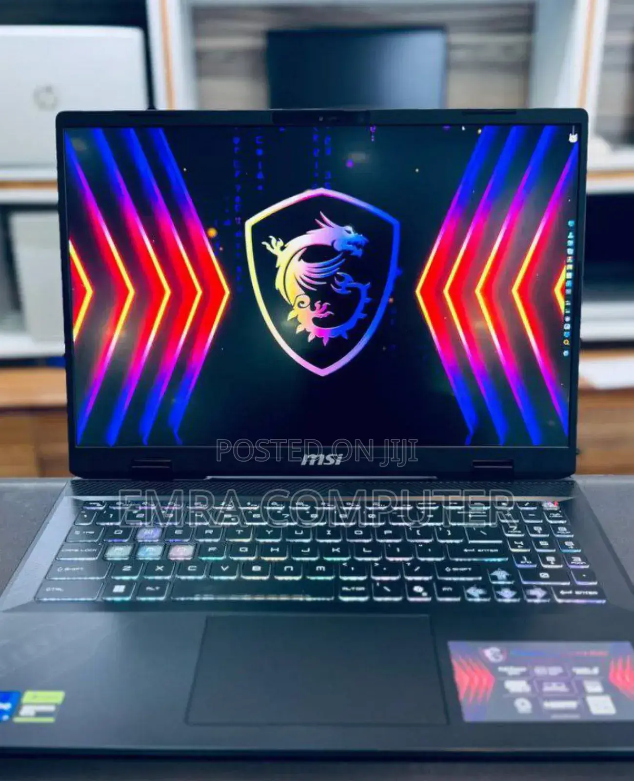 New Laptop MSI 16GB Intel Core I7 SSD 1T