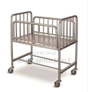 Photo - Stainless Steel Hospital Cot Hospital Beds