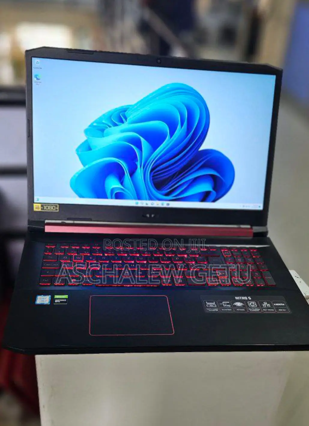 New Laptop Acer Nitro 5 16GB Intel Core I7 SSD 512GB