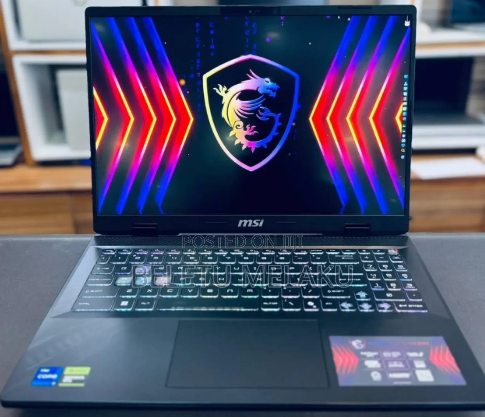 New Laptop MSI Crosshair 15 16GB Intel Core I7 SSD 1T