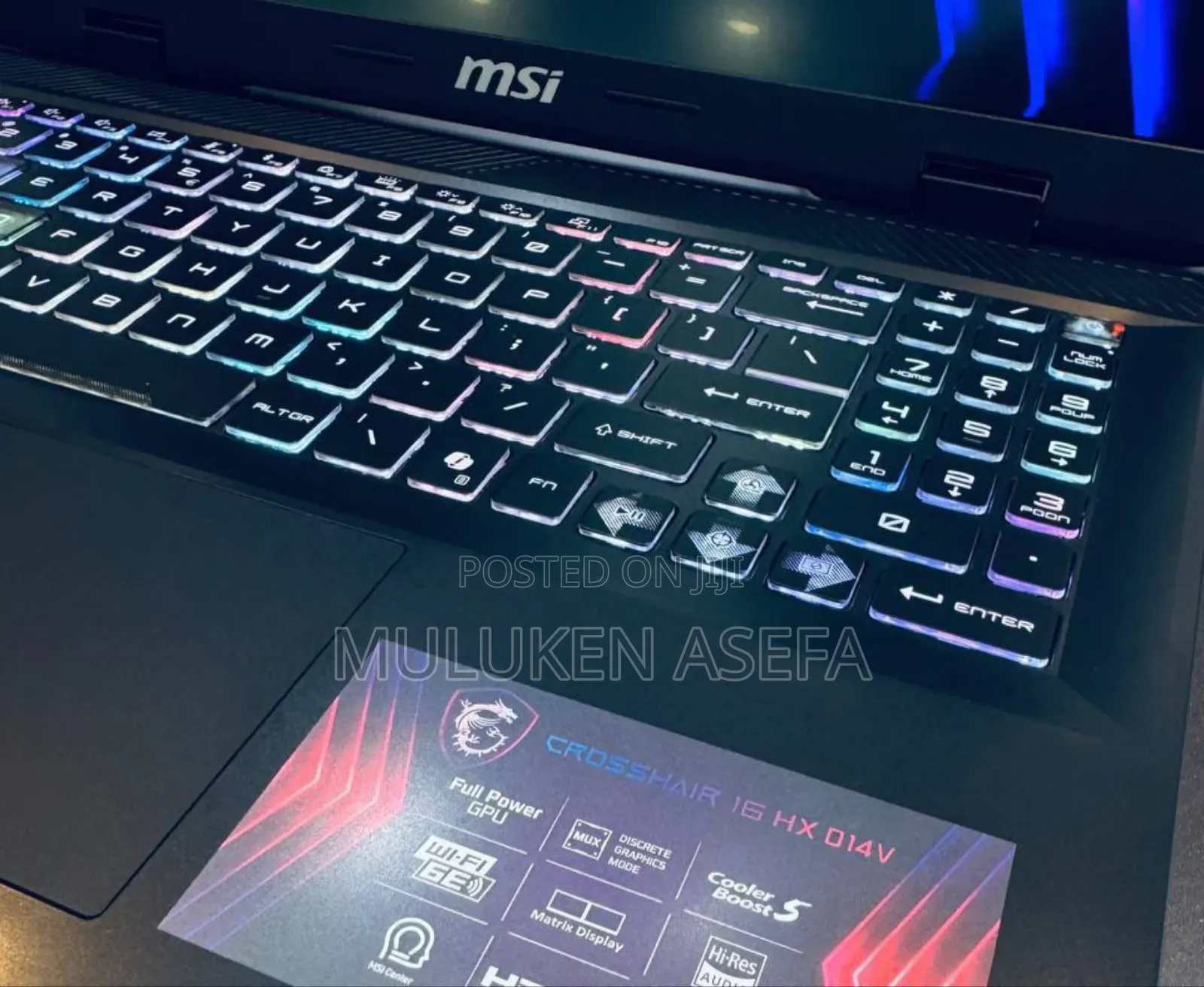 New Laptop MSI Creator 17 B11ue-224 16GB Intel Core I7 SSD 1T