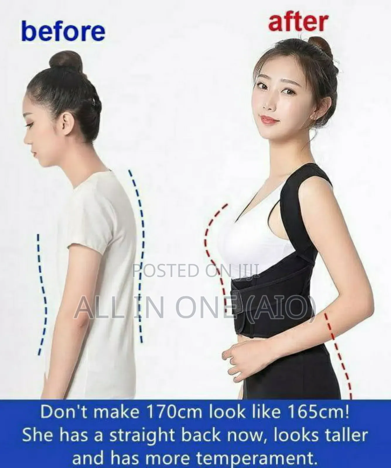 Adjustable Back Posture Corrector Belt