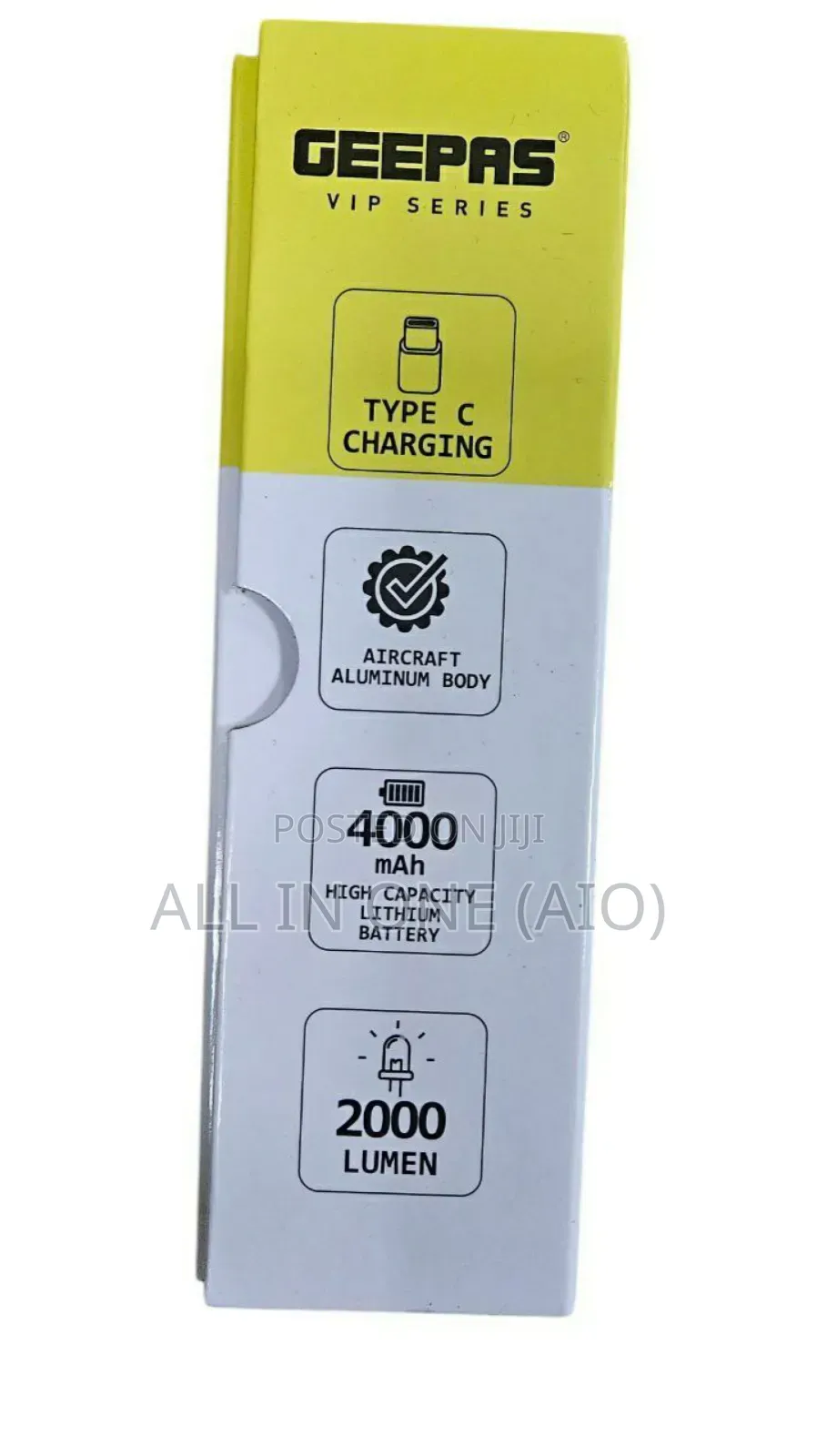 Geepas Zoomable Led Flashlight