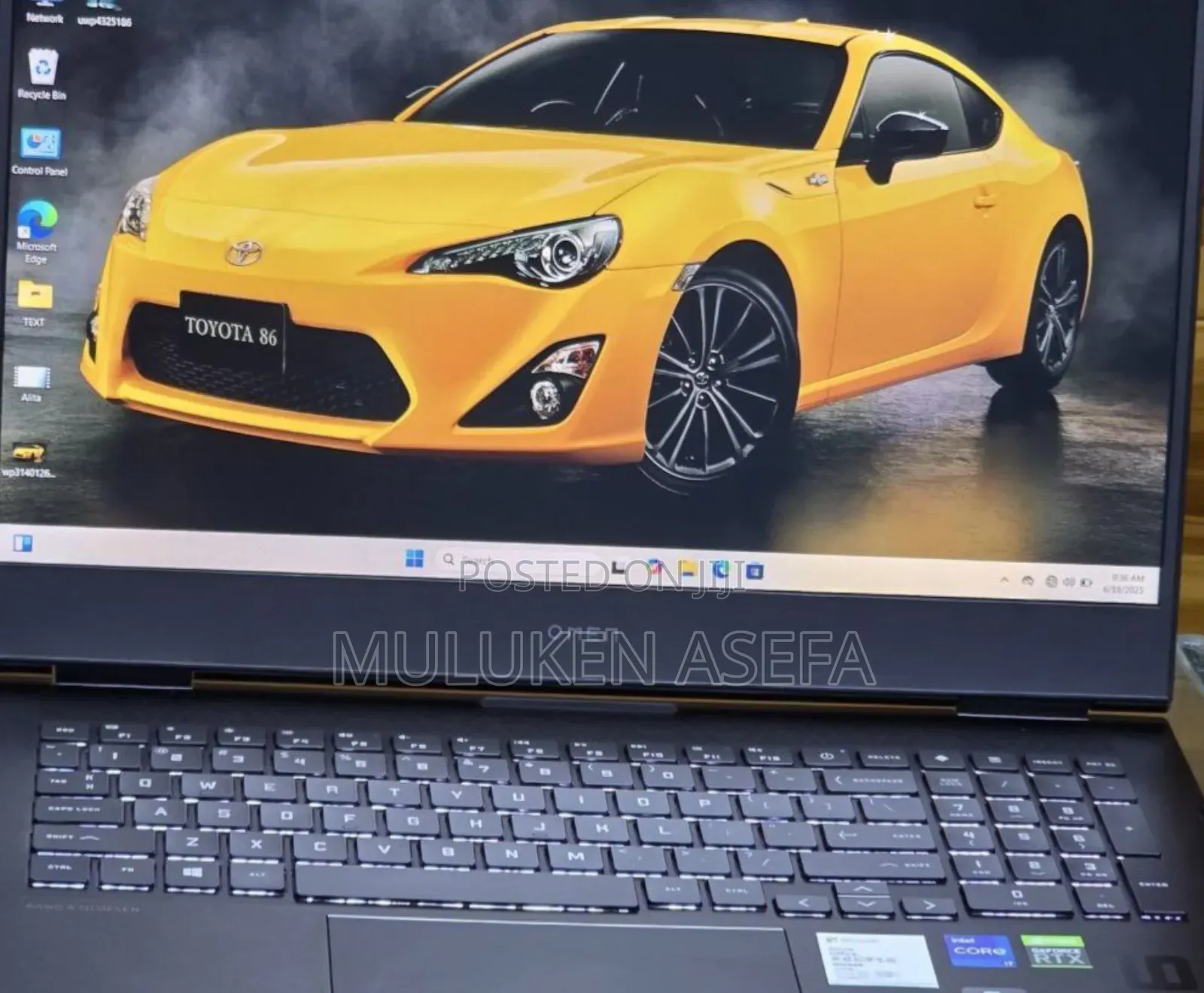 New Laptop HP Omen 16 16GB Intel Core I7 SSD 512GB