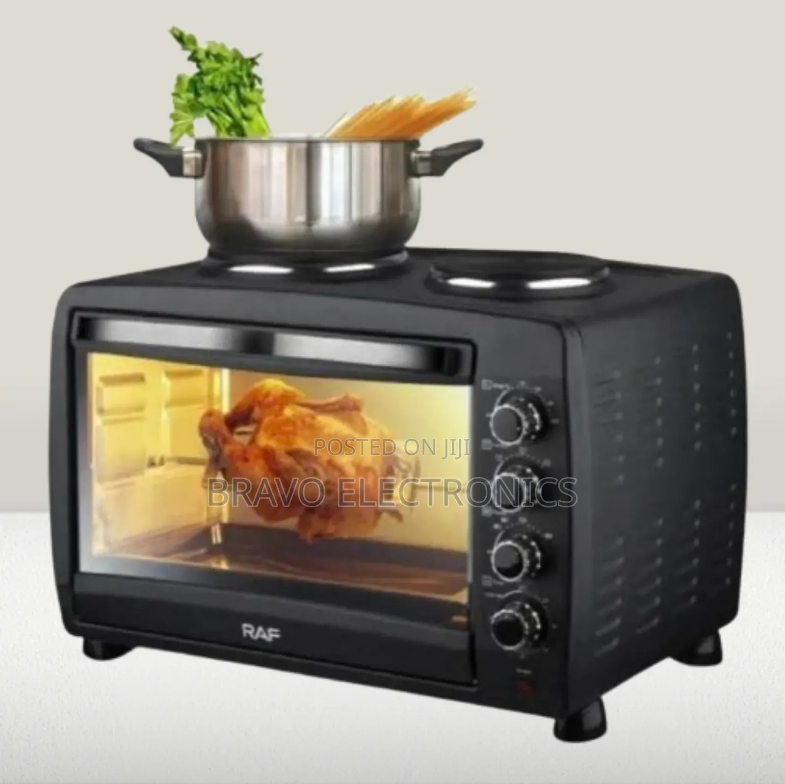 Raf Mini Oven With 2 Hot Plates