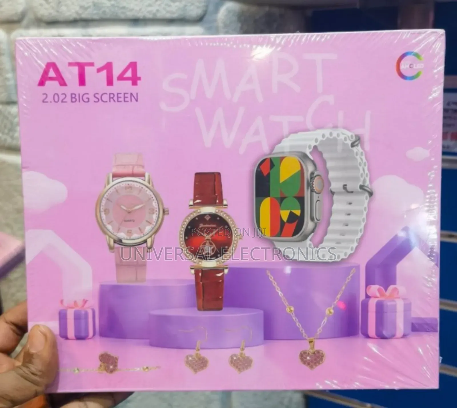 Big Screen Amoled Smartwatch With Bluetooth Call