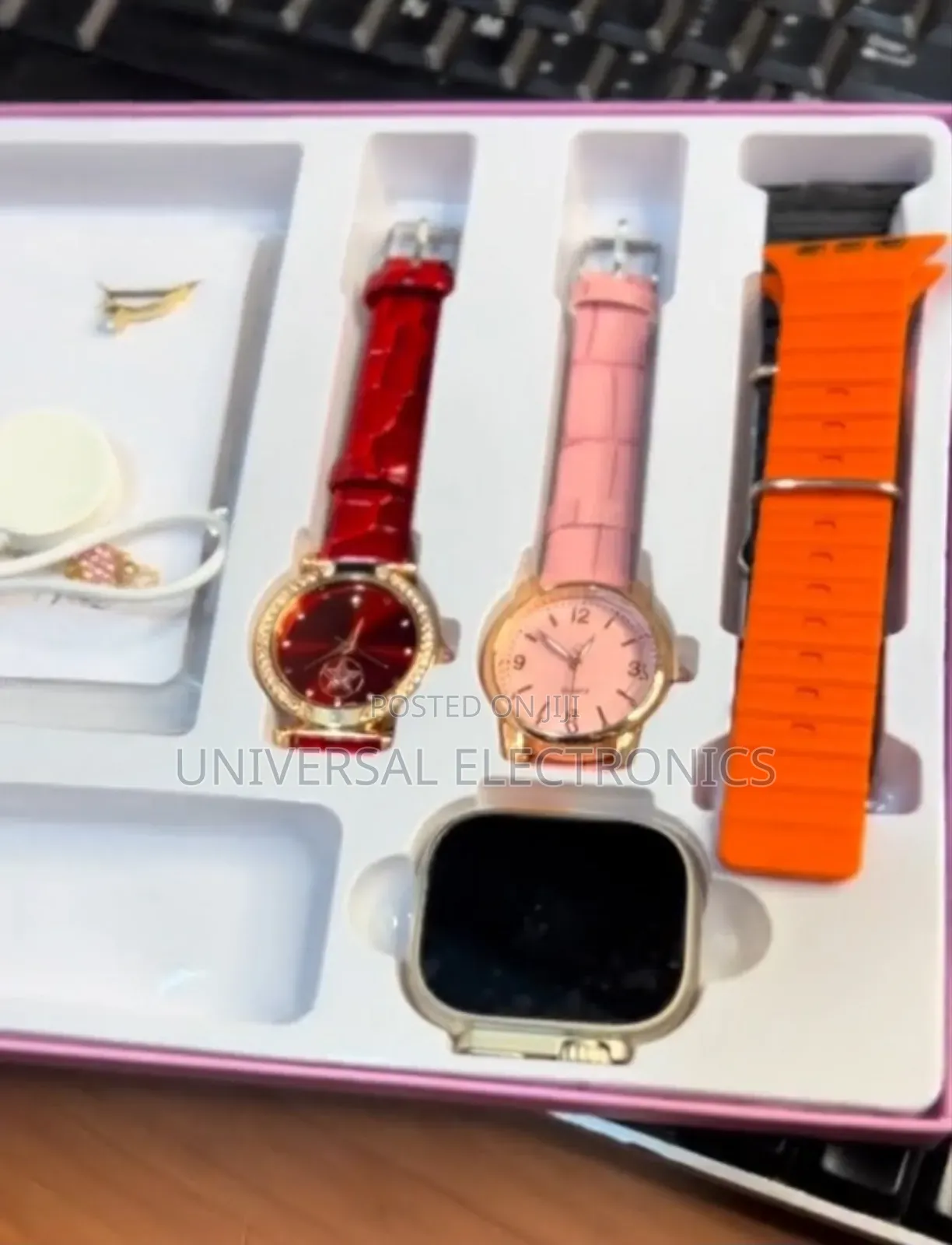 Gift-Ready Smartwatch With Bright Display Health Apps