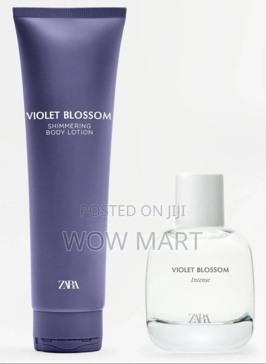 Zara's Violet Blossom Shimmering Body Lotion